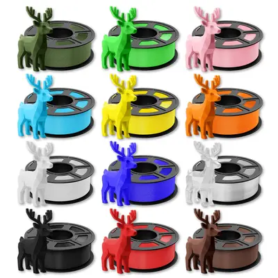 JAYO PLA+ ABS PETG SILK 3D Drucker Filament 1,75MM 1,1KG Schneller Blasenfrei