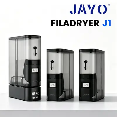 JAYO J1 Filament Trocknerbox*1+Aufbewahrungsbox*2 Unterstützt 1.1kg Stapelbar