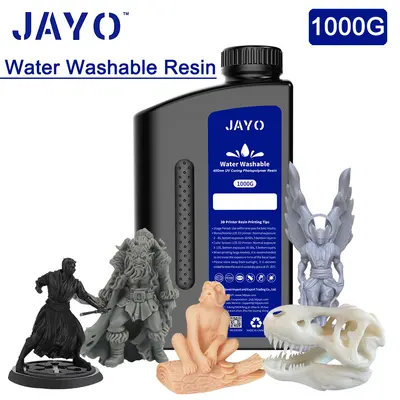 JAYO Water Washable Resin 1KG 3D Drucker Harz 405nm UV Photopolymer