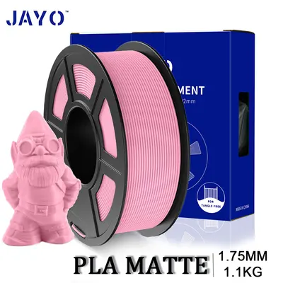 JAYO 3D Drucker Filament PLA matt rosa 1,75 mm 1,1 kg