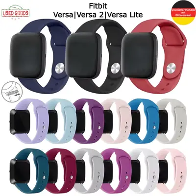 Silikon Ersatz Armband für Fitbit Versa 2 Versa Lite Sport Smartwatch Uhr Band
