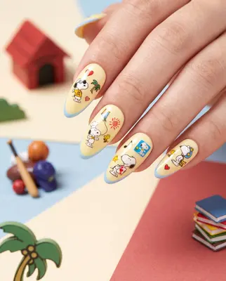 Snoopy 3D Nail Art Sticker - Peanuts Nail Art