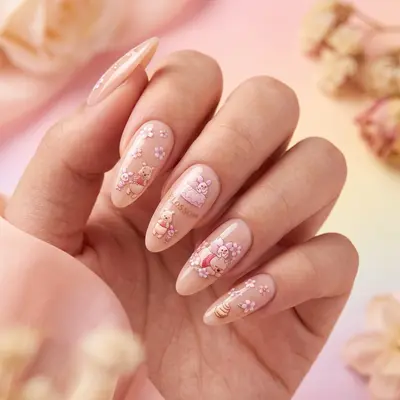 Disney 5D Winnie Puuh Nagelsticker - Nail Art Aufkleber