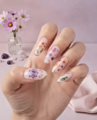 3D Blume Nagel Aufkleber Nail Art Sticker