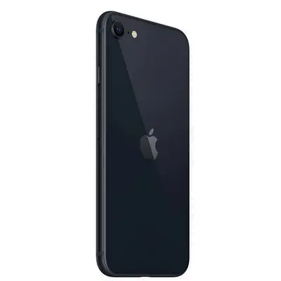 iPhone SE 2022 in Mitternachtsblau, Rückseite mit Kamera