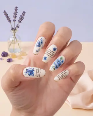 3D Blume Nagel Aufkleber Nail Art Sticker