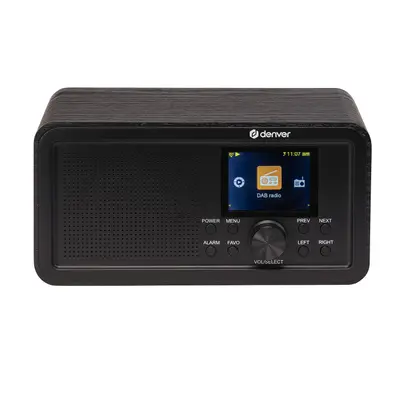 Denver DIR-200 DAB, FM und Internetradio mit Bluetooth Schwarz "Gratis Versand"