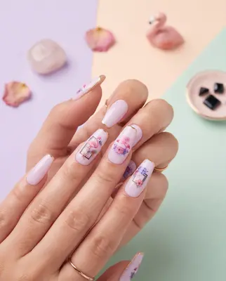 3D Blume Nagel Aufkleber Nail Art Sticker