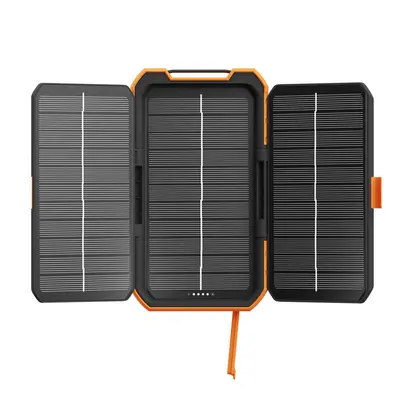 Xtorm Rugged Solar Powerbank 10.000mAh USB-A USB-C Black/Orange "Gratis Versand"