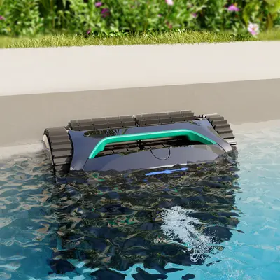 WYBOT C2 Kabelloser Poolroboter mit App-Steuerung Schwarz, Grün "Gratis Versand"