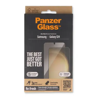 PanzerGlass Displayschutz Ultra Wide Fit für Samsung Galaxy S24 "Gratis Versand"