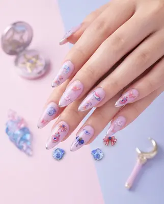 5D geprägte Nail Art Sticker