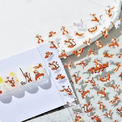 Disney Tigger 5D Nail Art Sticker - Nail Art
