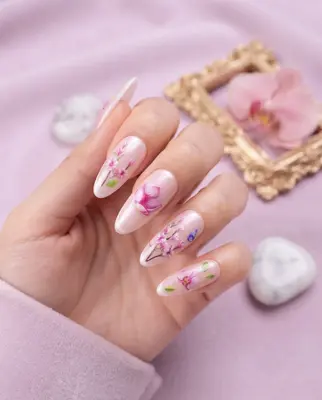 5D Blume Nagel Aufkleber Nail Art Sticker