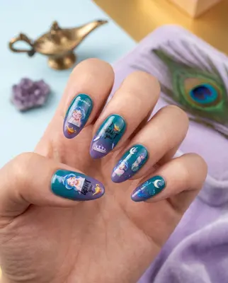 Disney Jasmin 3D Nail Art Sticker