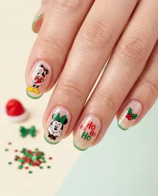 Disney Weihnachten 3D Nagelsticker