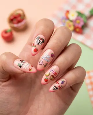 Disney Mickey & Minnie 5D Nail Art Sticker