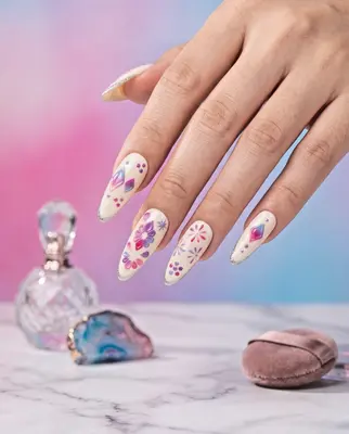 5D Blume Nagel Aufkleber Nail Art Sticker