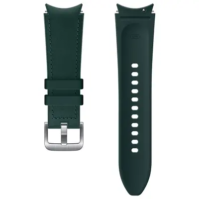 Samsung Hybrid Leather Band ET-SHR88SGEGEU (20 mm, S/M) Grün "Gratis Versand"