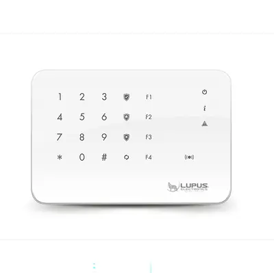 LUPUS Outdoor Keypad V2 Bedienfeld Steuerung Alarmanlage Weiß "Gratis Versand"