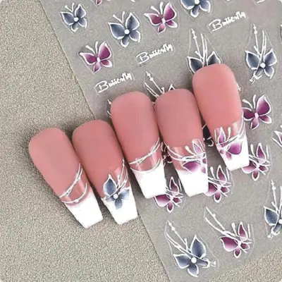5D Nagel Aufkleber Nail Art Sticker