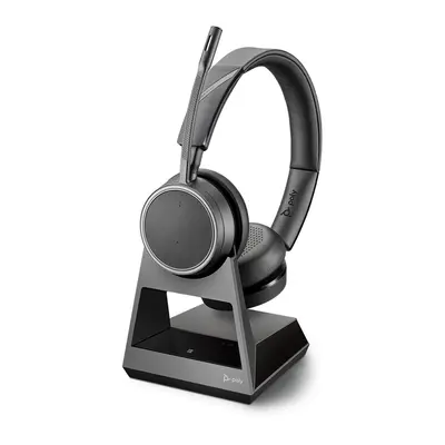 Poly Voyager 4220 UC Kopfbügel Headset kabellos Black "Gratis Versand"