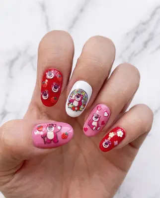 Disney Toy Story 5D Nail Art Sticker