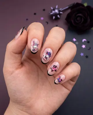 5D Nagel Aufkleber Figur Kawaii Thema Nail Art Sticker