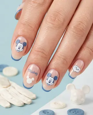 Set 5D Nagel Aufkleber Figur Mickey Thema Disney Nail Art Sticker