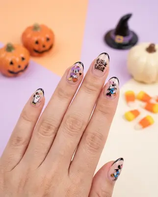 3D Halloween Nagelsticker, Maus Thema Nail Art Mickey Disney Maus