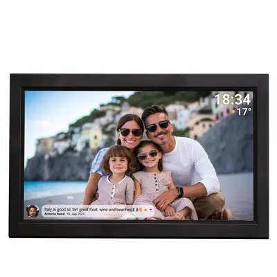 Denver Frameo PFF-1503 digitaler Bilderrahmen 16 GB 15,6" Black "Gratis Versand"