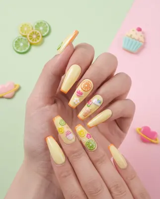 5D Obst Nail Art Sticker
