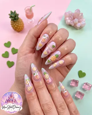 5D Obst Nail Art Sticker