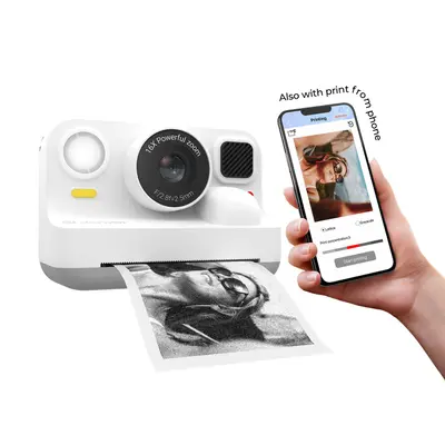 Denver KPC-1374BTW Kinderkamera mit Thermodruck + Bluetooth White Gratis Versand