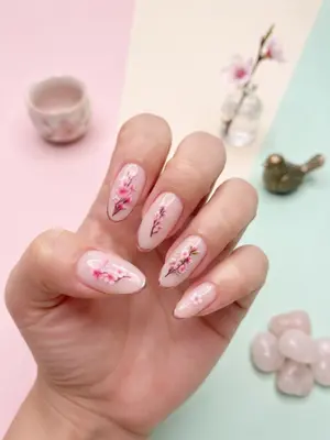 5D Blume Nagel Aufkleber Nail Art Sticker
