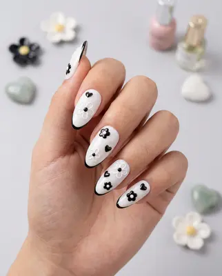 3D Blume Nagel Aufkleber Nail Art Sticker