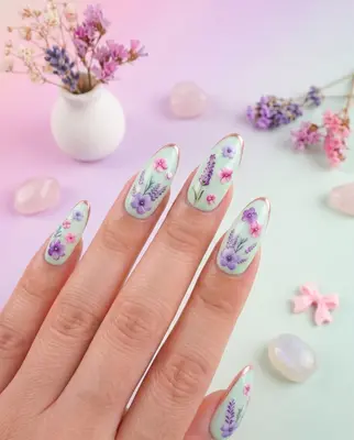 3D Blume Nagel Aufkleber Nail Art Sticker