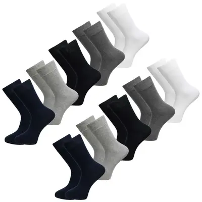 Tazzio Herren Socken 10er-Pack Sneakersocken Sportsocken Socks Strümpfe Lang