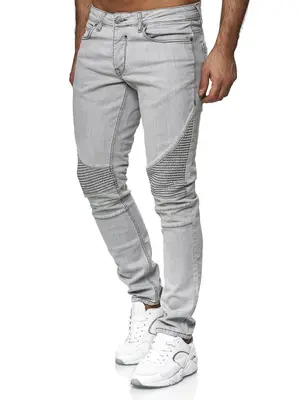Tazzio Jeans Slim Fit Herren Jeanshose Stretch Designer Hose Denim Biker Style