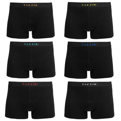 Tazzio Boxershorts 6er Pack Herren Unterwäsche Unterhosen Männer Retroshorts Men
