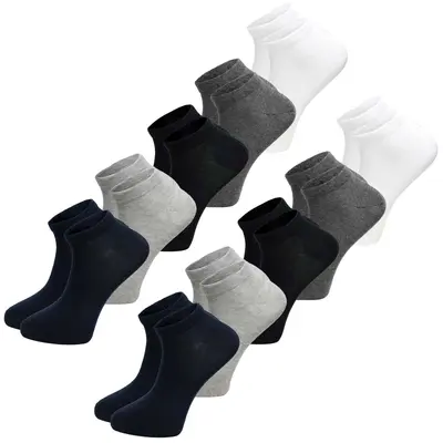 Tazzio Herren Sneaker Socken 10er-Pack Sneakersocken Socks Strümpfe