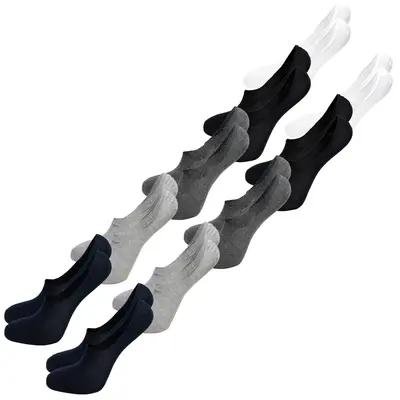 Tazzio Herren Füßlinge 10er-Pack Babet Invisible Sneaker Socken Socks Strümpfe