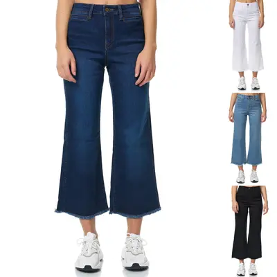 Tazzio Flared Bootcut Jeans Damen Jeanshose Stretch Denim Hose