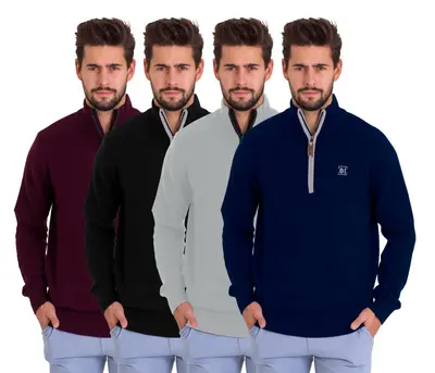 Sweatshirt Set-In Herren Pullover Pulli Gr. S M L XL 2XL 3XL