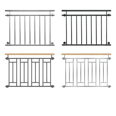 Französischer Balkon Geländer Balkongeländer Edelstahl Stahl Fenstergitter