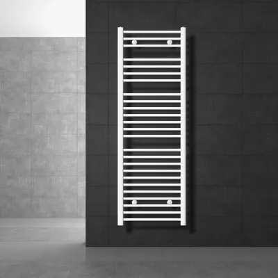 Badheizkörper Heizkörper Sahara Seitenanschluß Handtuchwärmer Weiß 50x150cm