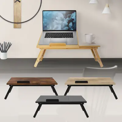 Laptoptisch Notebooktisch Betttisch Tisch Bett Laptop Klappbar Höhenverstellbar