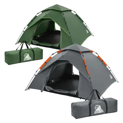 Automatik Pop-Up Camping Zelt Wasserdicht Kuppelzelt für 4 Personen Wurfzelt