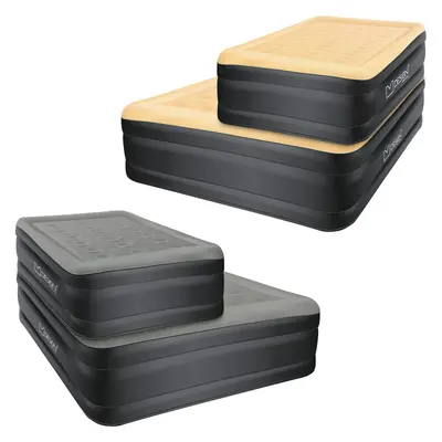 Luftbett Luftmatratze selbstaufblasend Reisebett mit Pumpe Gästebett Campingbett