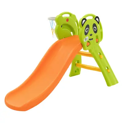 2 in 1 Kinder Spielrutsche Set Indoor Outdoor Rutsche Spielzeug Gartenrutsche